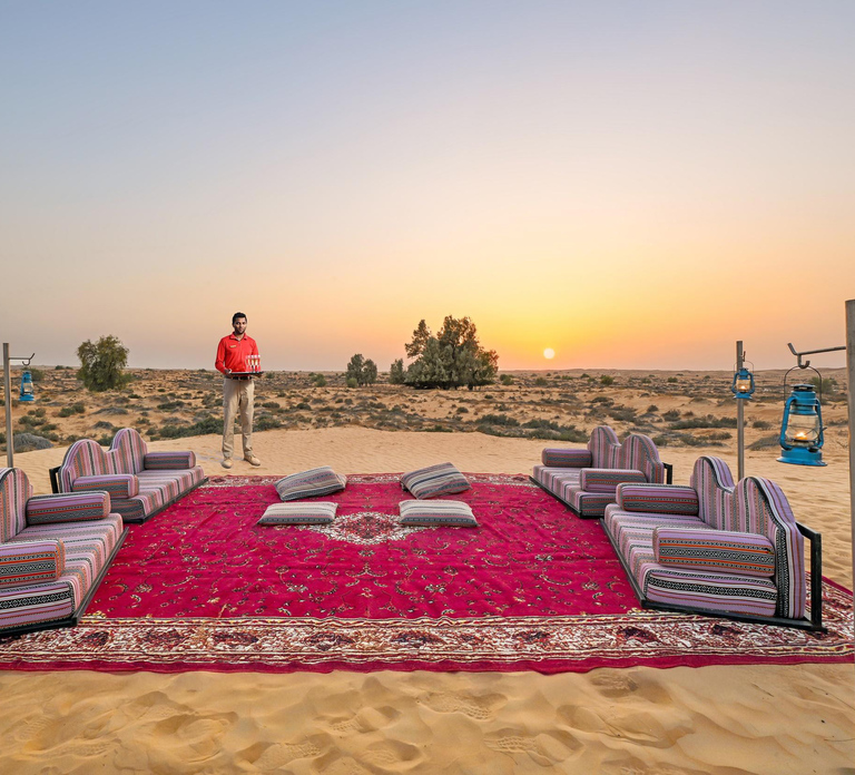 VIP Desert Safari Dubai: Dune Drive, BBQ & Unlimited Spirits