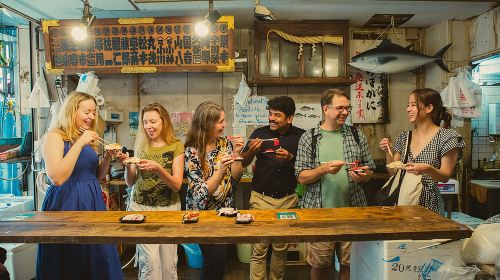 Tokyo : Tsukiji Fish Market Culture Tour with Sashimi Tasting Day Tours