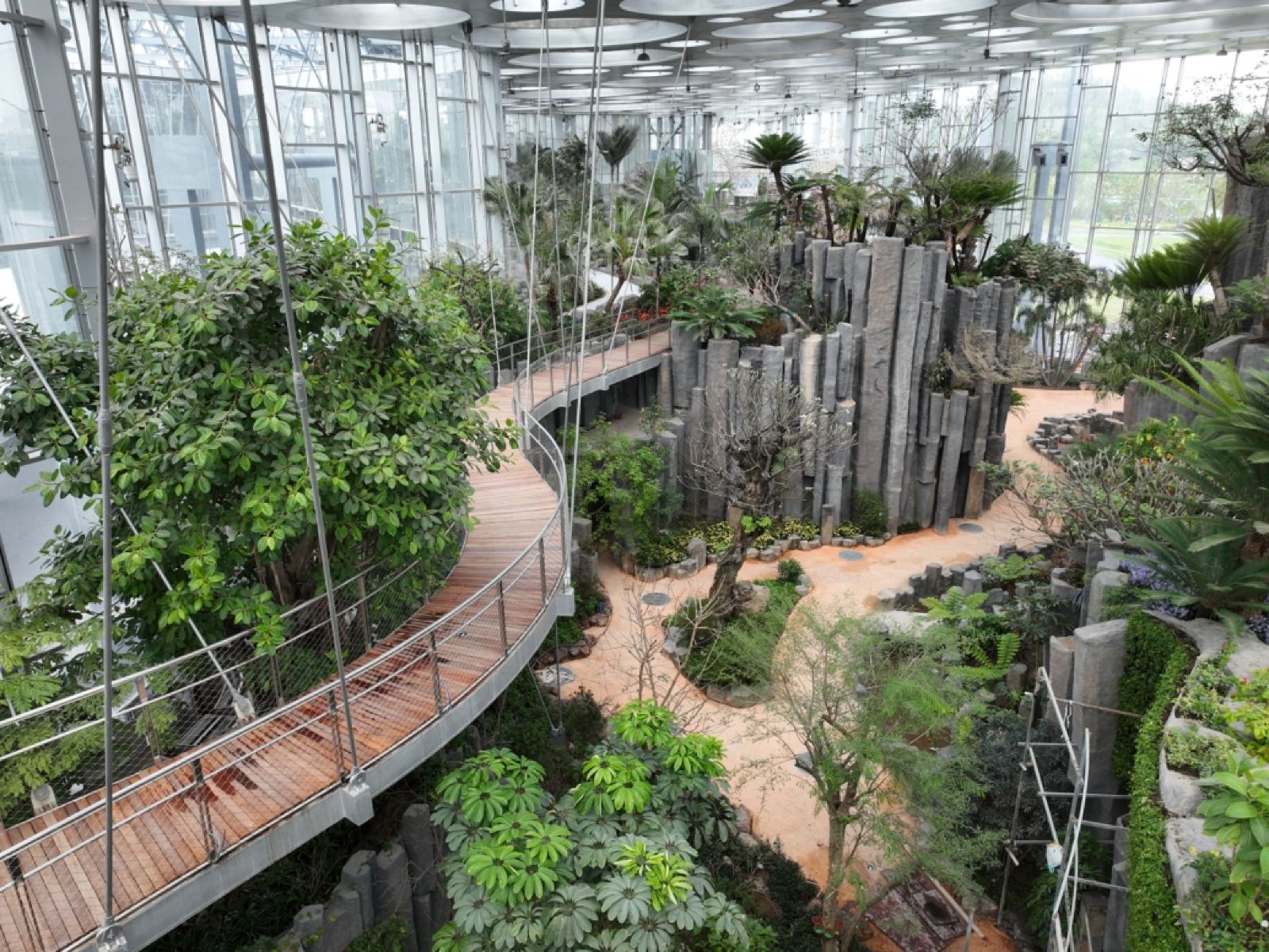 Shanghai Greenhouse Garden Adult Ticket ( Asia's Largest Glass Greenhouse)
