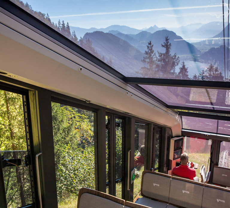 Best Mount Pilatus Experience – Skyglass Bus Golden Day Trip