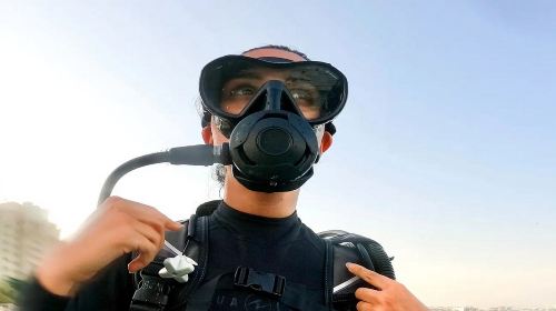 Dubai ScubaDive.ae + Jumeirah Beach diving experience scuba diving 0.5h