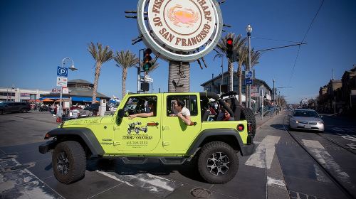 San Francisco Private Group Open-air Jeep Tour Day Tours