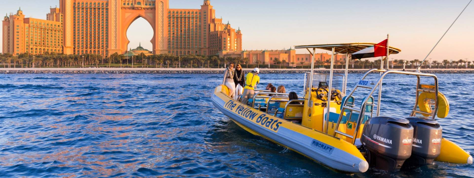 Atlantis, Palm Jumeirah, Burj Al Arab, & Dubai Marina Boat Sightseeing Tour