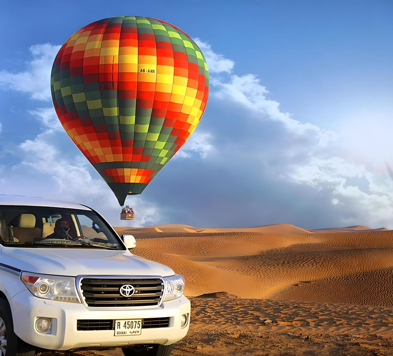 Dubai: Hot Air Balloon, Camel Ride, Desert Safari & More