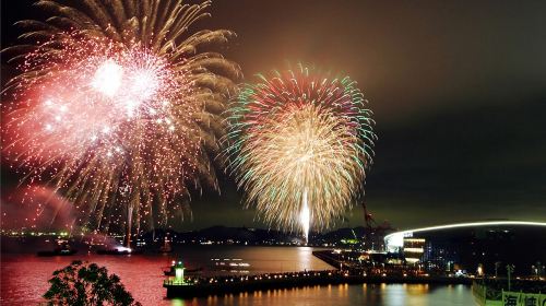 [2026 limited] 1-day tour to Kitakyushu kanmon kaikyo fireworks + Moji Port including admission ticket for fireworks Day Tours