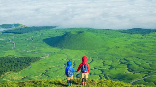 Must-experience in Fukuoka, Kyushu, Japan – Aso Volcano, Kusasenri