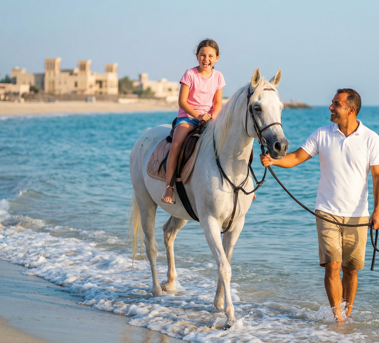 Umm Al Quwain: Exclusive Beach Horseback Ride