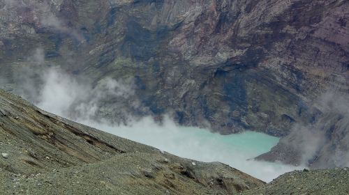 Aso volcano 1-day sightseeing bus ASO Caldera Line Transport Passes