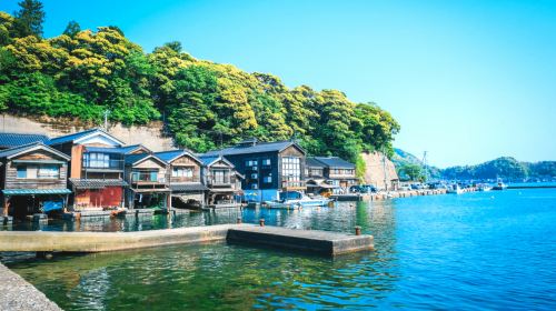 Kyoto Tango Railway Spirited Away Sea Train Amanohashidate and Ine Boat Houses 1-day Tour with Tickets Included