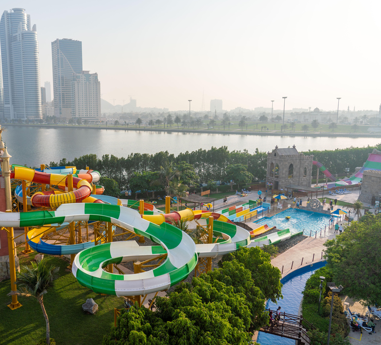 Sharjah: Pearls Kingdom Water Park Entry Ticket