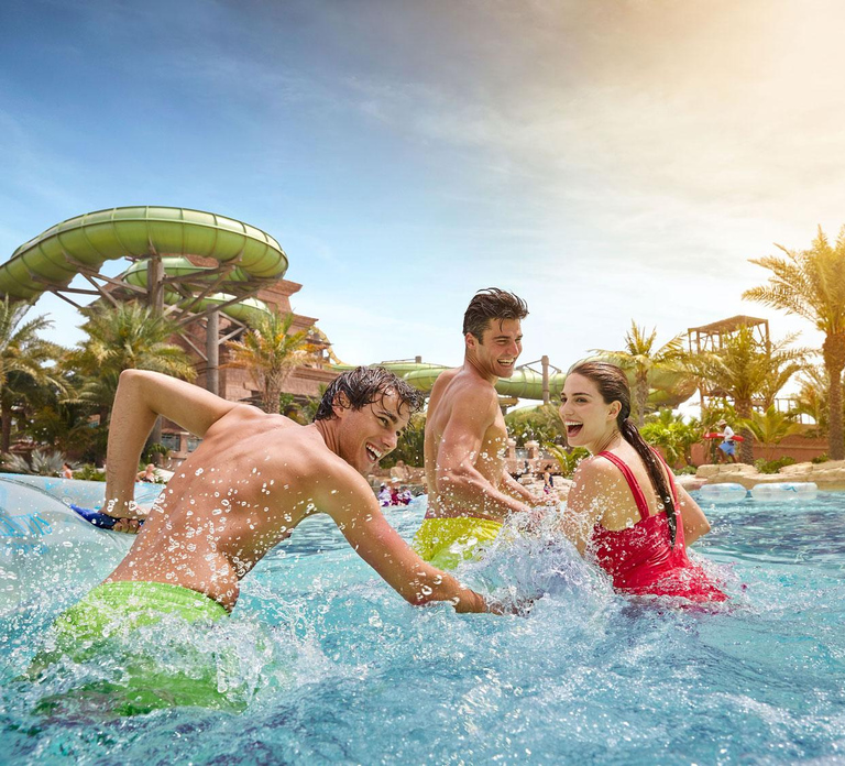 Dubai: Atlantis Aquaventure Tickets with Hotel Transfers