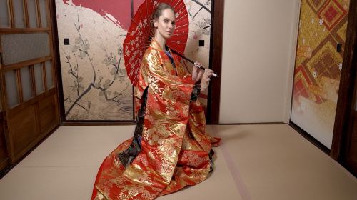 Choose one of six themed video shooting experiences: Samurai, Ninja, or Geisha