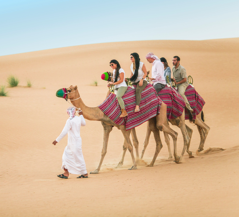 Dubai: Heritage Camel Desert Safari with Traditional Dinner