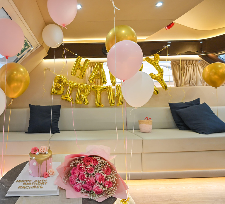 2 Hour Birthday Celebration on a Yacht in Dubai