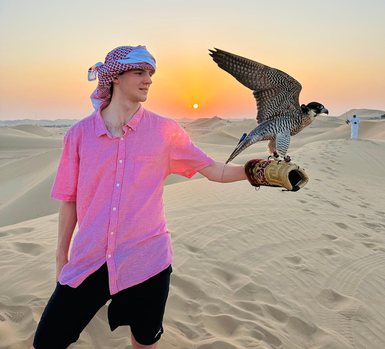 Abu Dhabi: Evening Desert Tour with BBQ Dinner & Live Shows