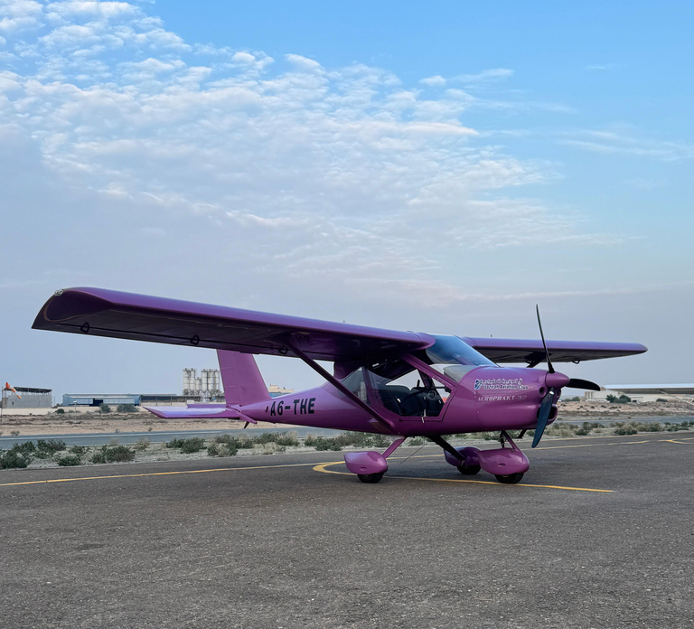 Ras Al Khaimah: Scenic Microlight Adventure Over Desert