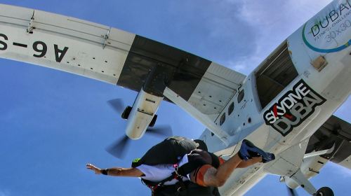 Dubai: Skydive over The Palm + Photos and Video