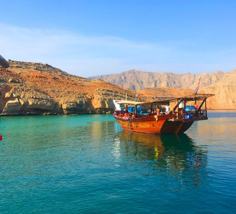 From Dubai-RAK: Khasab Cruise -Dolphin Watching & Snorkeling