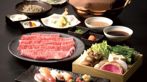 [Shabu Shabu & Sushi Kioicho Hachiyama] Wagyu Shabu Shabu & Sushi Package (Choose 1 of 4)