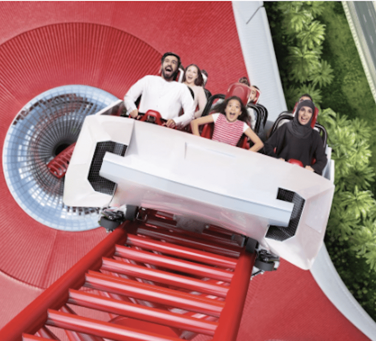 Dubai: Sheikh Zayed Mosque & Ferrari World Entry w/ Transfer