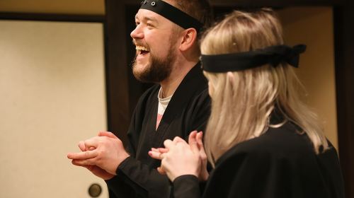 Ninja 1-hour Hands-on Lesson by Japanese master in Kyoto -Entry Day Tours