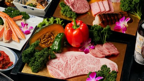 Yakiniku in Tokyo | Rokkasen Shinjuku | All-You-Can-Eat Wagyu, Crab & Lobster Feast