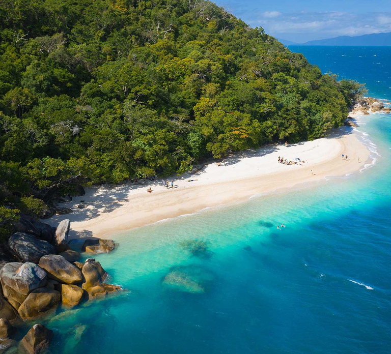 From Cairns: Fitzroy Island Day Trip by Ferry