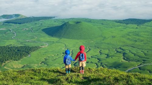1-day tour to Mount Aso, Kusasenri and Kurokawa Onsen in Kumamoto, Kyushu with complimentary Aso shuttle service