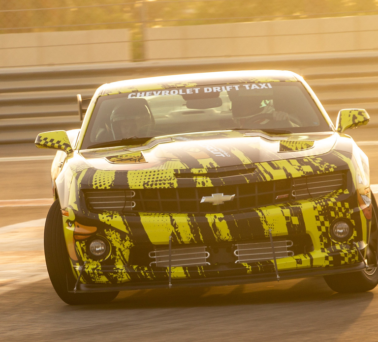Yas Marina Circuit Chevrolet Drift Taxi Passenger Ride