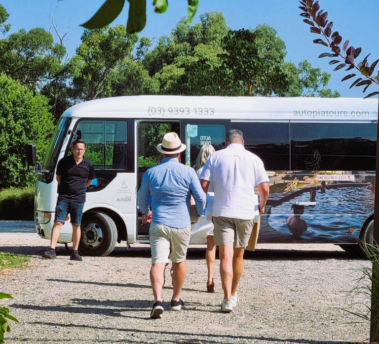 From Melbourne: Half-Day Spa Trip to Peninsula Hot Springs
