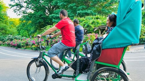 Private Central Park Pedicab Tour Day Tours
