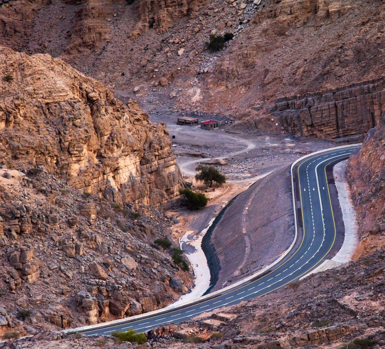 From Dubai: Jabel Jais High Mountain Tour with Transfers