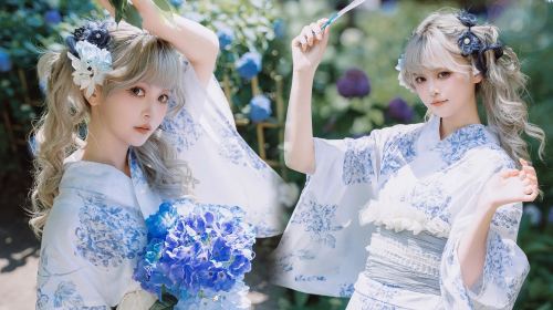 Osaka Japan Rilili Kimono Rental and Experience Trip Moments Booking Professional Photographer Service for Photo Shoots