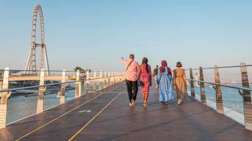 Guided walking tour of Dubai Marina with food tasting Participant (4-64)