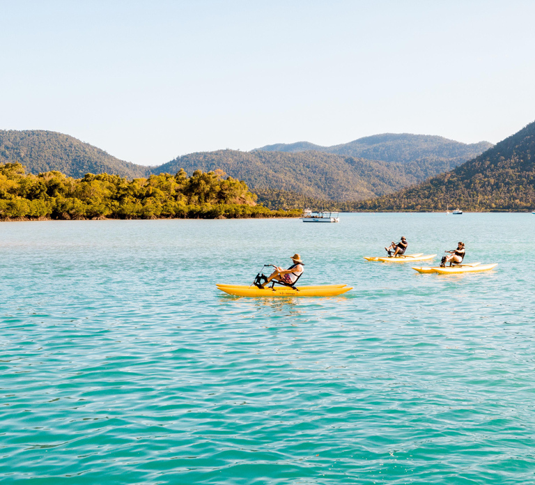 Whitsundays: Water Bike Eco-Tour with Guide