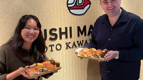 Kyoto Sushi Master - Food + Experience, become a sushi master at the sushi making class!