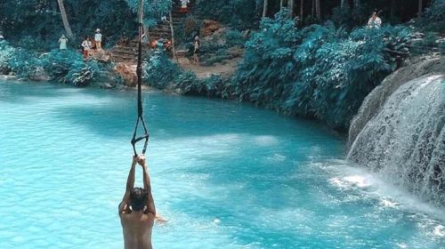 Siquijor Island Day Tour: Enchanted Old Tree & Vine Jumping & Church & Beach