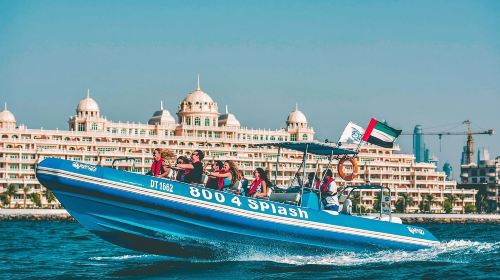 Splash Boat Tour Dubai Speedboat Experience