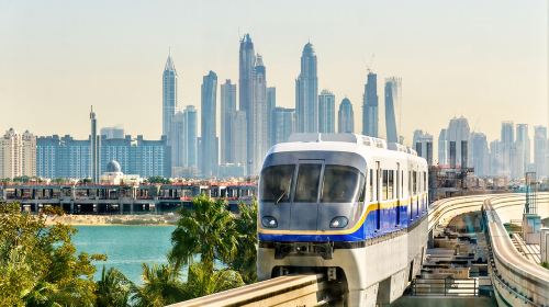 Dubai Palm Monorail train ticket Transport Passes