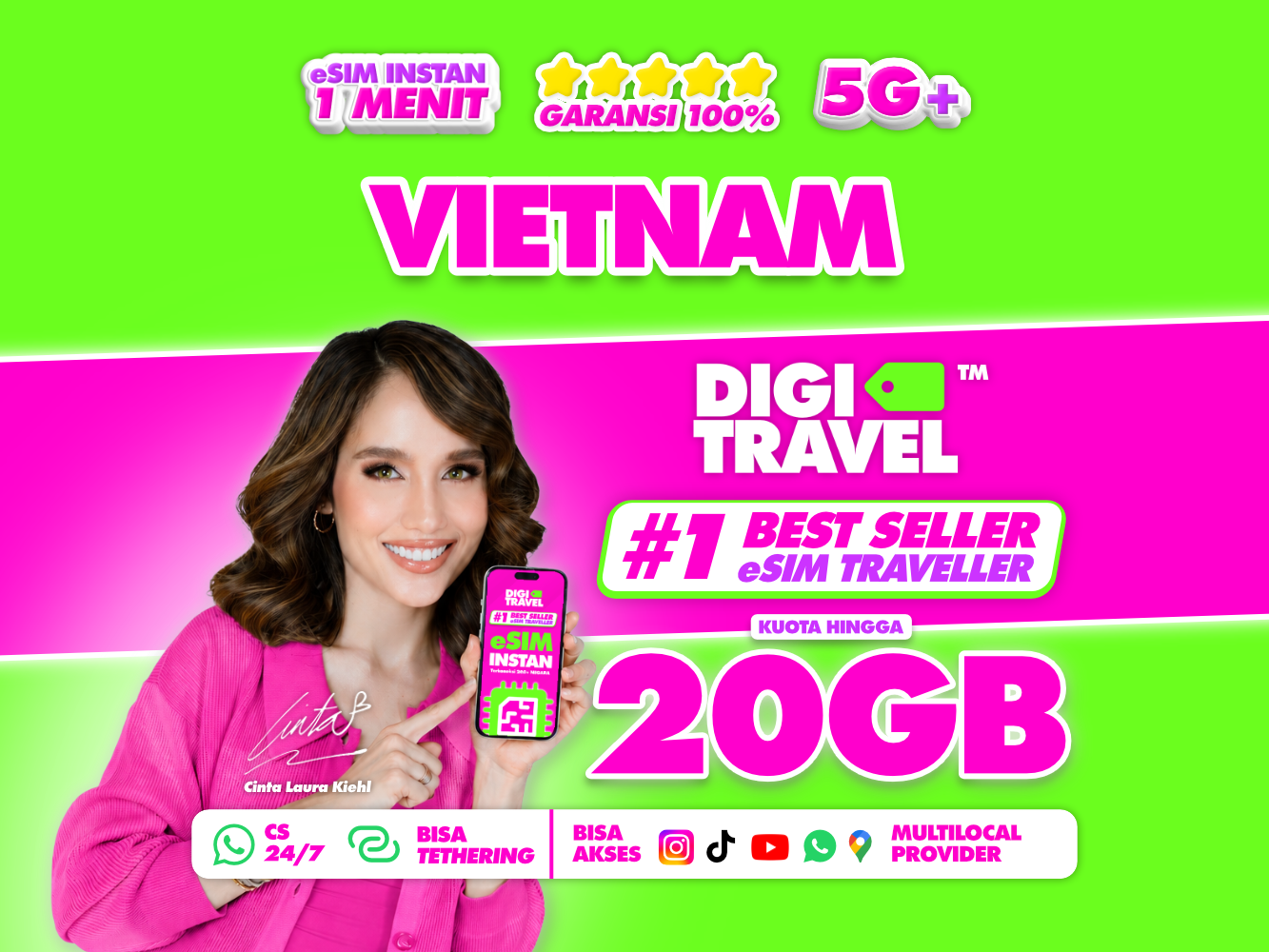 Digitravel eSIM Vietnam