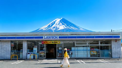 Japan Tokyo Mt. Fuji Lake Kawaguchi & Yamanakako & Lawson/Hikkawa one-day tour