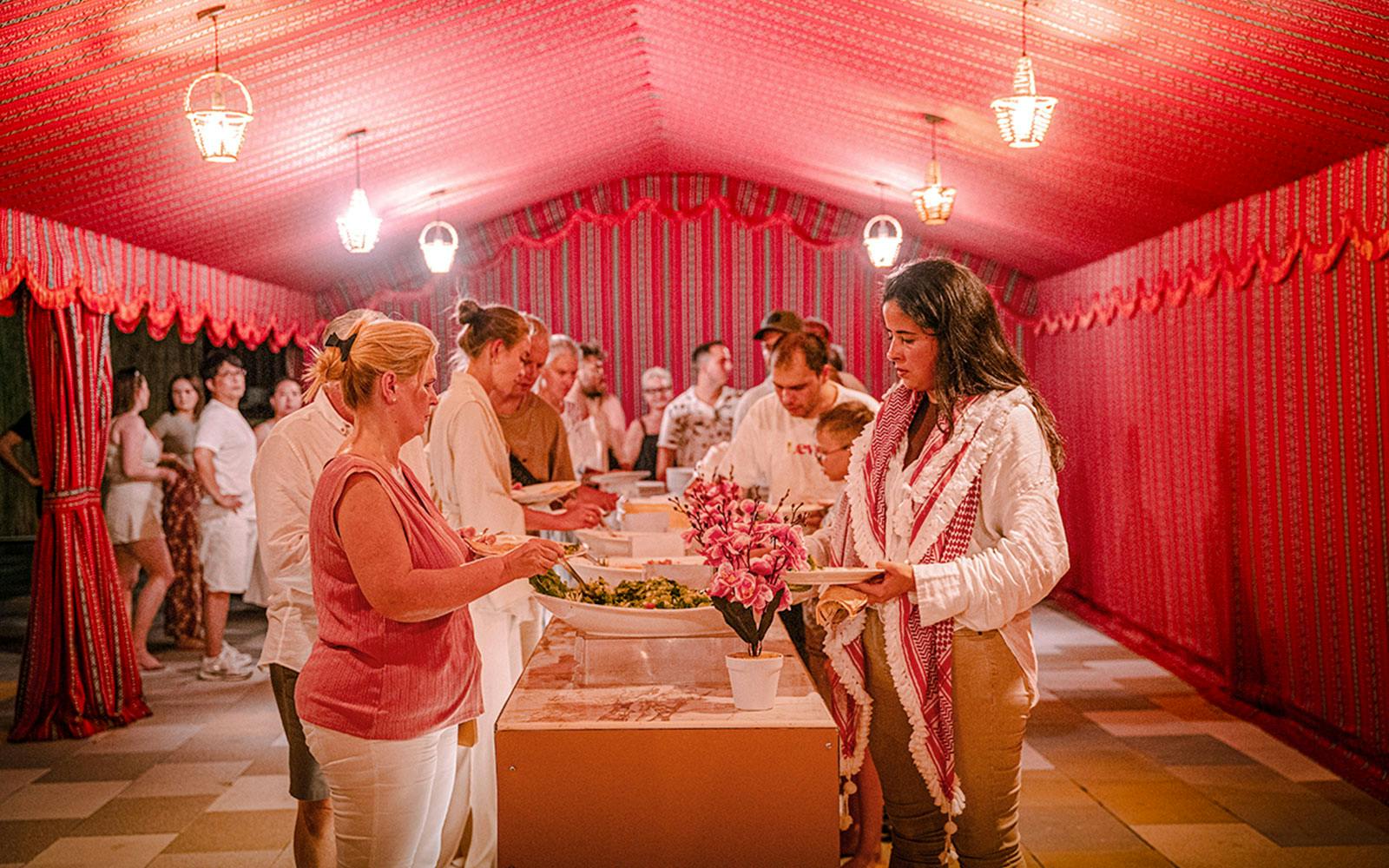 Private Al Khatim Desert BBQ Dinner with Dune Bashing & Hotel Transfers