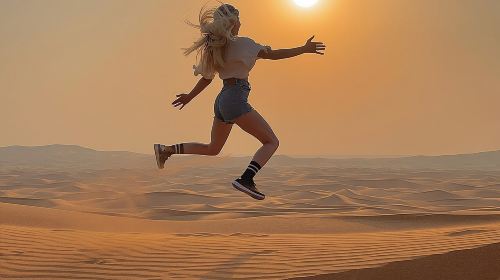 Red Sand Dune Bashing , BBQ Dinner Buffet & Live Shows