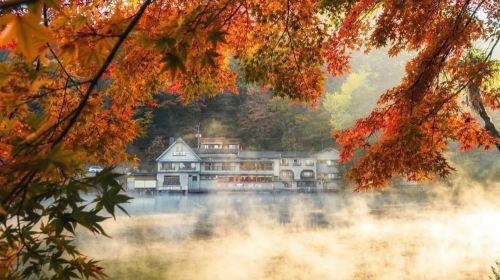 1-day tour to Dazaifu Tenmangu Shrine, Beppu and Lake Kinrin in Yufuin, Oita, Japan