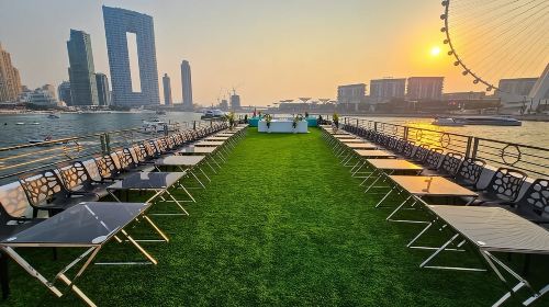 [Abu Dhabi] ROSE ROYALE Abu Dhabi Luxury Mega Yacht Buffet with Multiple Package Options - Soft Drinks/Alcohol/VIP Area Available Transport Passes