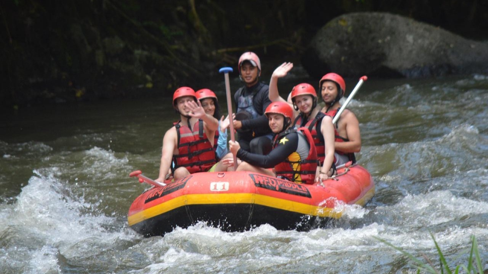 Ayung River Rafting Ubud by Red Paddle