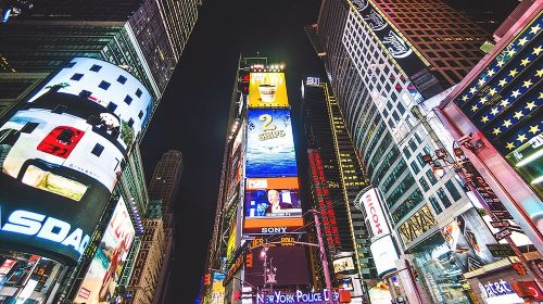 New York Night Tour: Open Top Bus Tour by TopView Day Tours