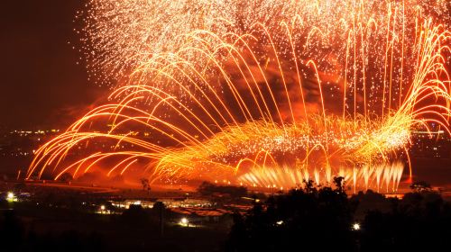 Kumamoto Yatsushiro national fireworks competition in Kyushu [including yukata experience], with admission ticket