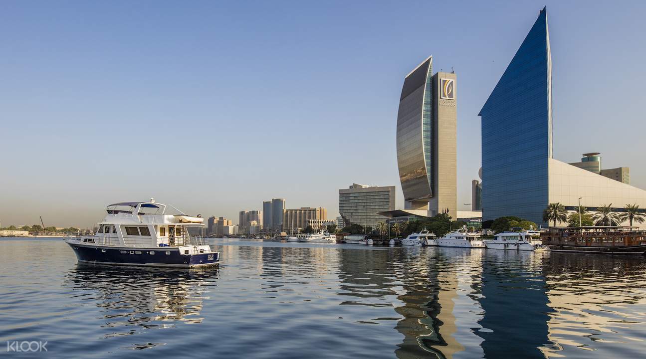 Yacht Ride at Dubai Creek with Shared Transfers
