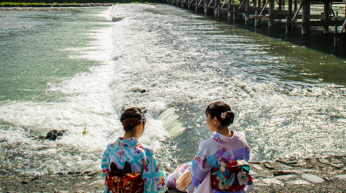 Small group of 9: Kyoto Arashiyama + Kifune Shrine + Sanzen-in 1-day tour with optional Sagano Scenic Railway